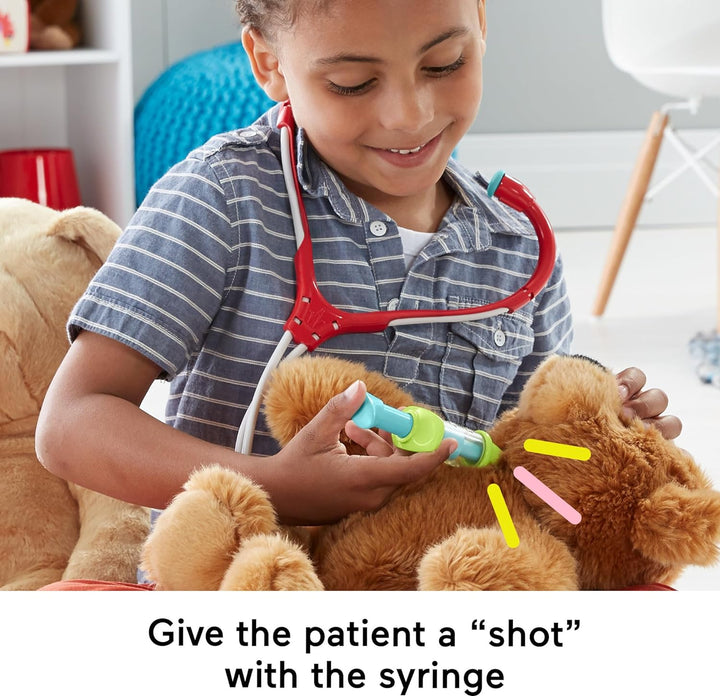 Doctor Playset Medical Kit 7-Piece Toy for Dress up and Preschool Pretend Play Ages 3+ Years