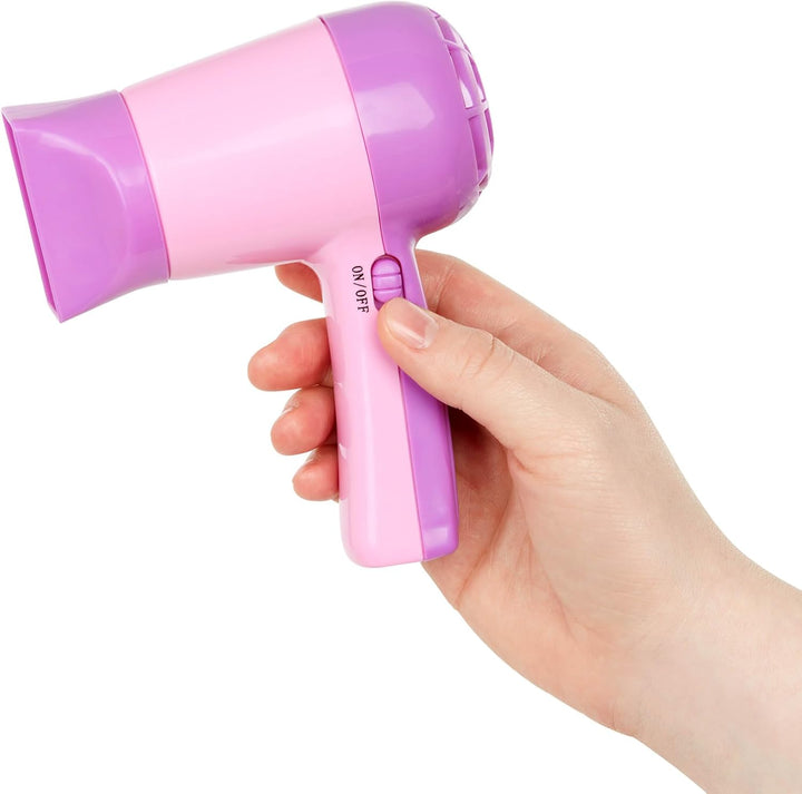 – Play Circle – Hair Dryer with Sounds & Air – Carrying Case – Salon Accessories – Pretend Play Toys – Beauty Shop – 3+ Years(15 Pieces)