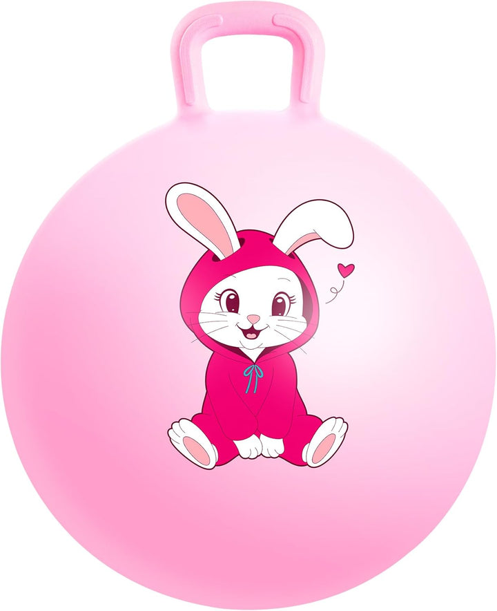 Hopper Balls for Kids 3-8, 18 Inches Bouncy Ball with Handle, 18" Inflatable Bouncing Hopper, 45Cm Jumping Toys, Garden Hopping Toys Girls Boys Gifts