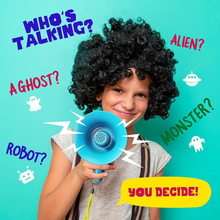 Voice Changer for Kids - Gifts for Kids - Voice Changing Device for Boys & Girls Ages 3-8+ Olds - Birthday Gifts for 3, 4, 5, 7, 8 Year Old Boy - Outdoor Toys Gift Ideas for Kid, Toddler