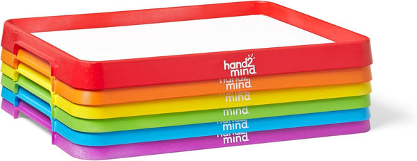 Magnetic Dry Erase Activity Trays, Stackable Trays for Classroom, Magnetic Letter Trays, White Boards for Kids, Science of Reading Classroom Materials, Teacher Classroom Supplies