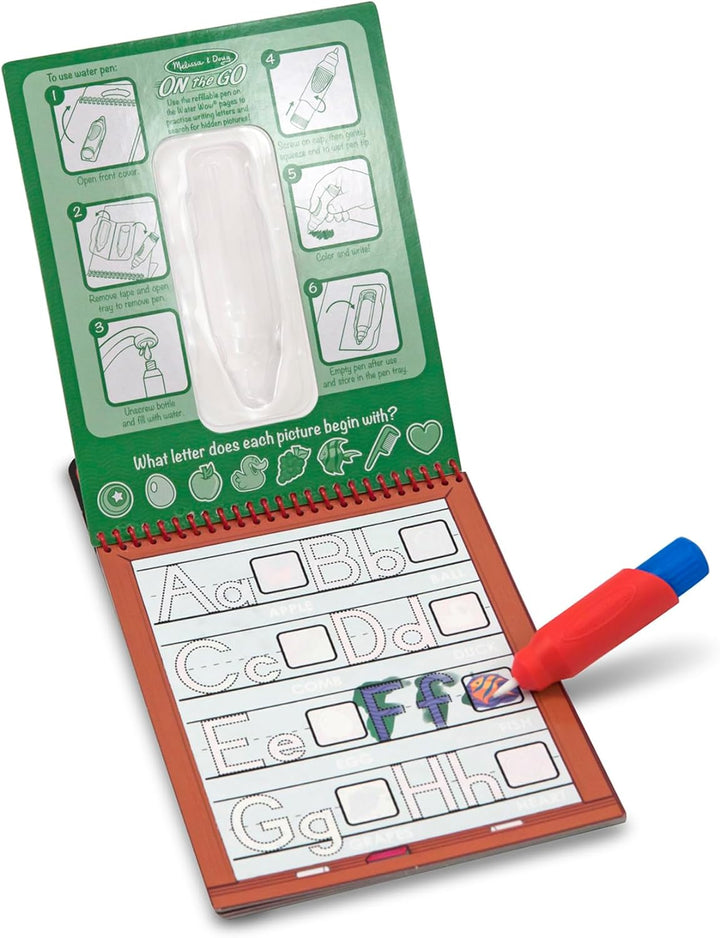 on the Go Water Wow! Reusable Water-Reveal Activity Pad - Alphabet - FSC Certified