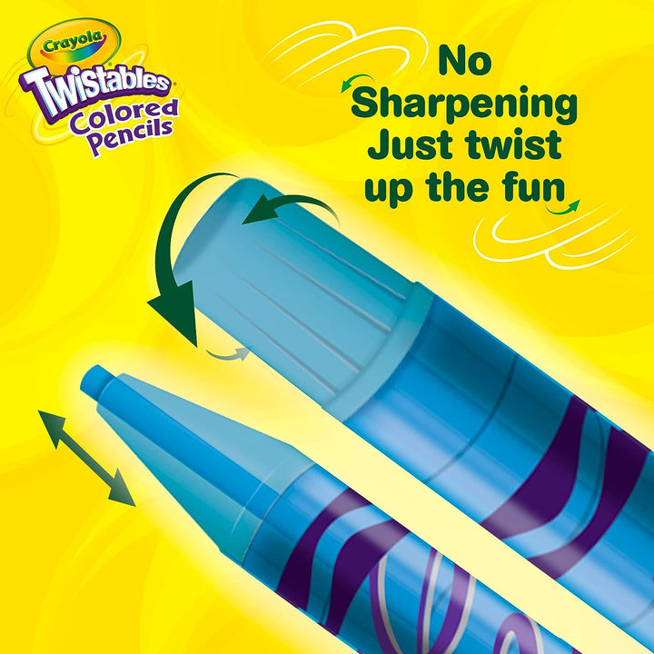 24 Twistables Colored Pencils