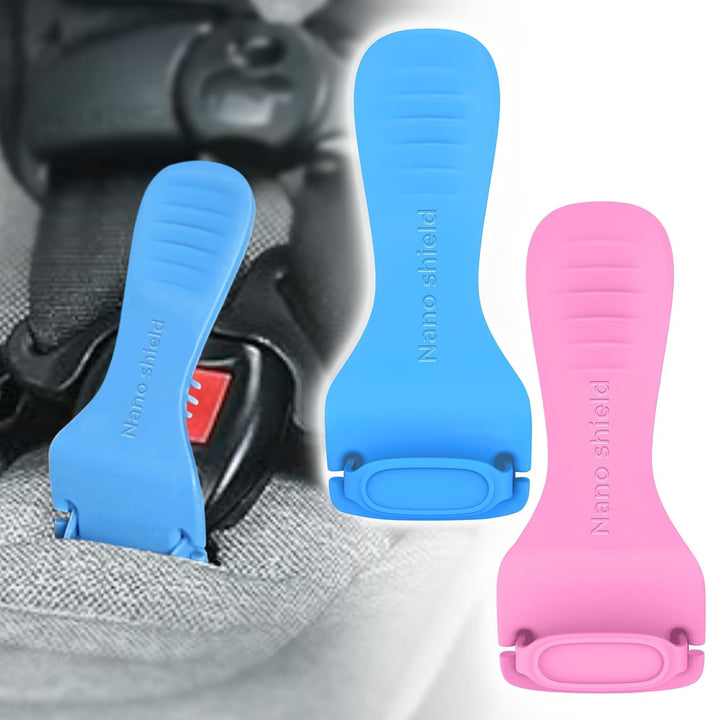 Buckle Release Tool, Easy Unbuckle Tool Button Pusher for Older Kids, Seniors, Long Nails, Quickly Unbuckle Your Kids in School Drop-Offs and Travel, Fits 5 Point Harness & All Button Buckles