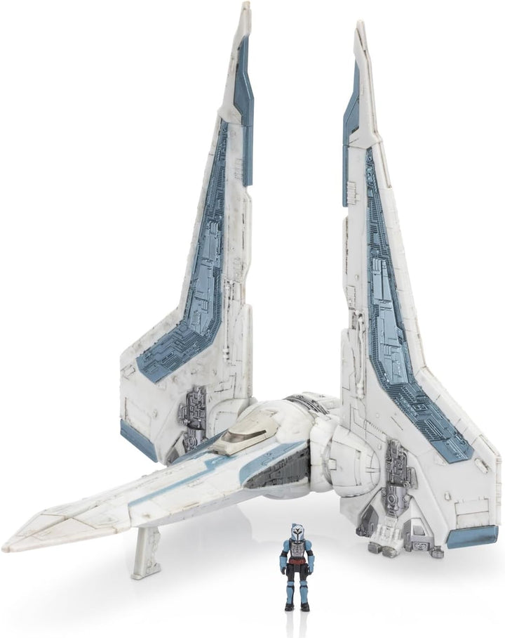 Star Wars Micro Galaxy Squadron Luke Skywalker’S Snowspeeder (Armada Edition) - 5-Inch Vehicle with Two 1-Inch Micro Figure Accessories