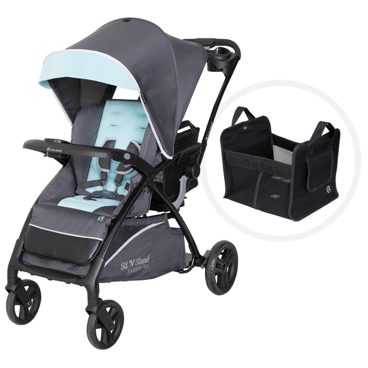Sit N' Stand® Double 2.0 Stroller, Madrid Black