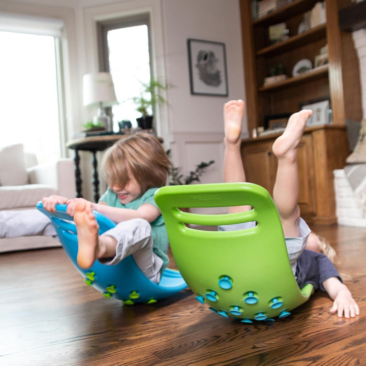 Teeter Popper, Indoor Toddler Sensory Toys for Ages 3 and Up, Green