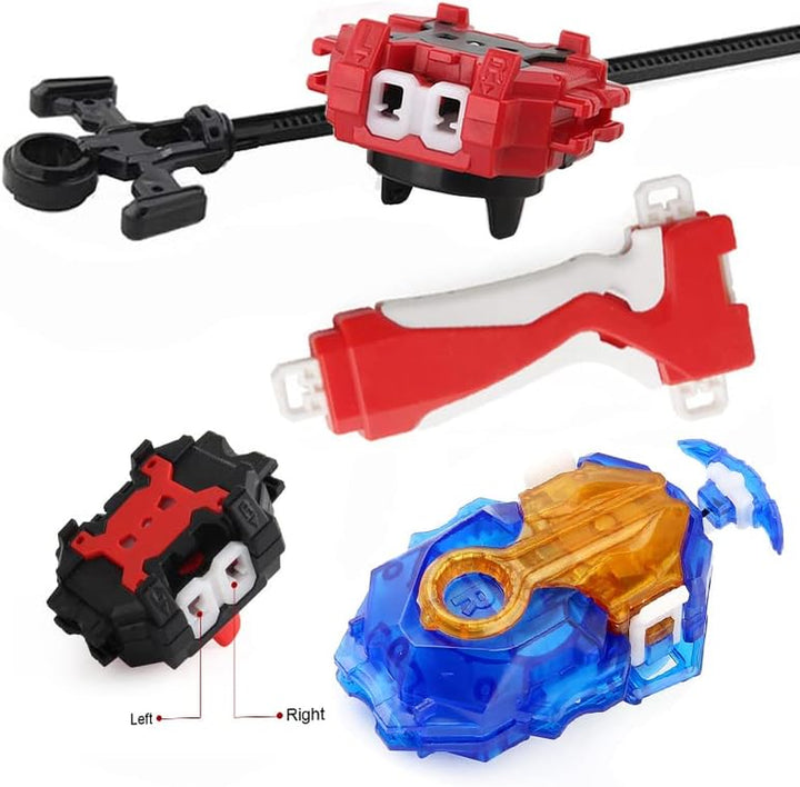 Bey Battling Top Burst Blade Toy Great Birthday Gift Present for Children Kids Boys Ages 6 8 10 12+ Combat Battling Game Set 12 Spinning with 1 Battling Top Stadium 4 Launchers