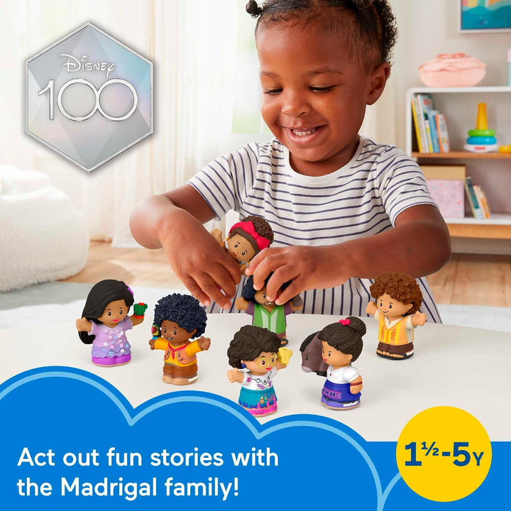 Little People Toddler Toys Disney Encanto Figure Set, 7 Characters for Preschool Kids Ages 18+ Months​ (Amazon Exclusive)