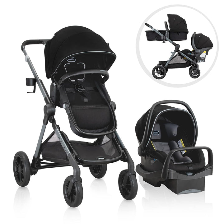Pivot Xpand Modular Travel System with Litemax Infant Car Seat (Ayrshire Black)
