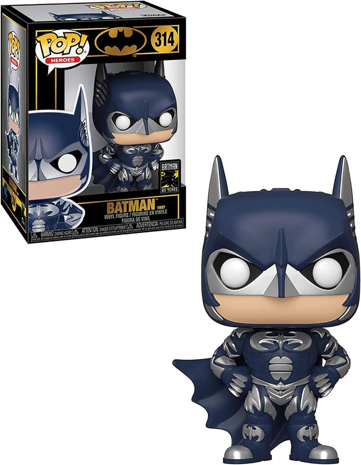 Pop Heroes: Batman 80Th - Batman - (1989),Multicolor, Standard - DC Comics - Collectable Vinyl Figure - Gift Idea - Official Merchandise - Toys for Kids & Adults - Superheroes Fans