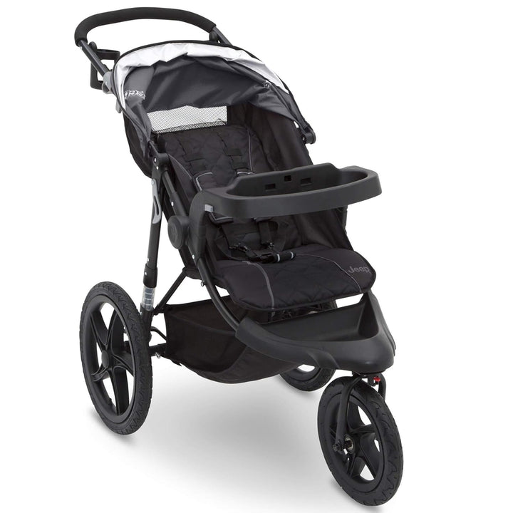 Jeep Classic Jogging Stroller by , Grey