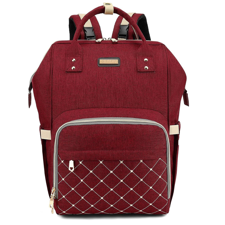 Diaper Bag Backpack for Women, Baby Bags for Girls,Diaper Bag with Changing Pad, and Insulated Pockets (Dark Grey +Light Grey)