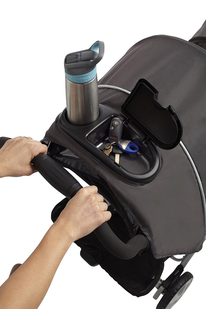 Duoglider Double Stroller | Lightweight Double Stroller with Tandem Seating, Glacier