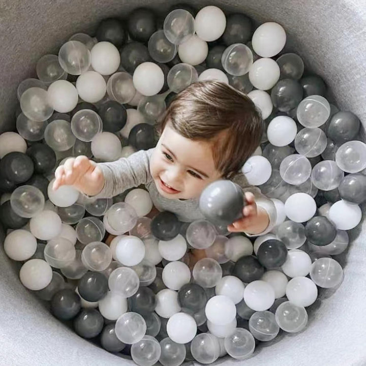Ball Pit Balls for Toddlers Kids Plastic Balls for Ball-Pit Playpen Pool Baby Pastel Party Decor Fun Shaped Star Bulk 50 100 200 500 1000 Count