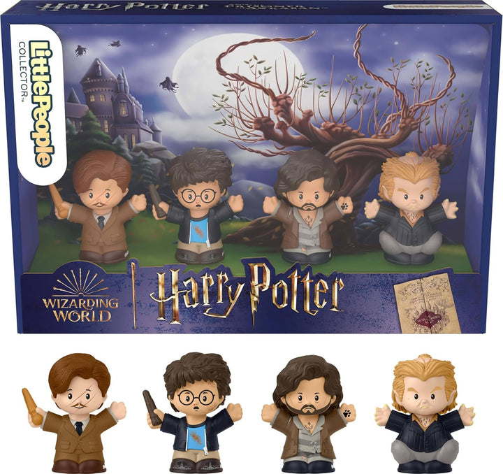Harry Potter and the Sorcerer’S Stone Movie Special Edition Set for Adults & Fans, 4 Figures in Display Package