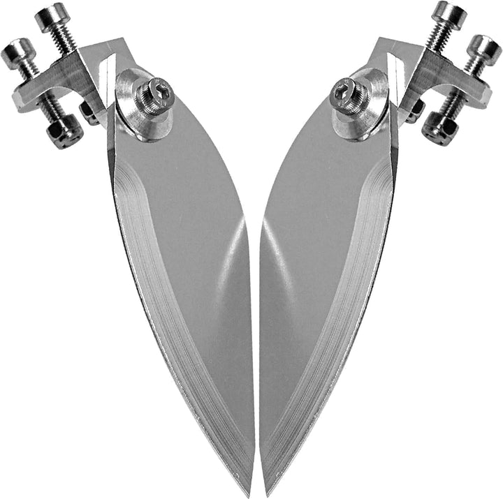 68X25Mm RC Boat Water Knife Turn Fins Auxiliary Waterjet Replacement Parts for 75-85Cm Remote Control Boats