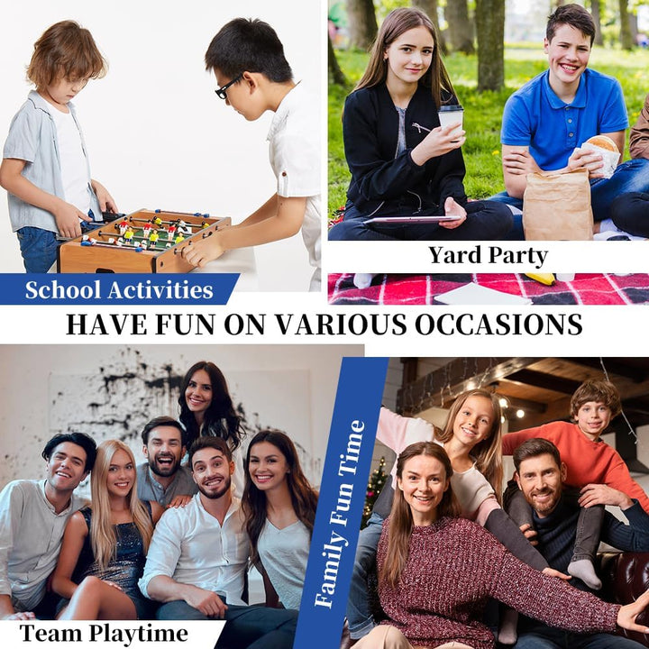 20” Foosball Table Portable for Outdoor and Indoor Game Sets