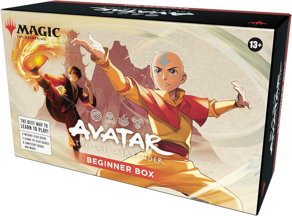 | Avatar: the Last Airbender Beginner Box | 2-Player Card Game (Includes 2 Tutorial Decks, 8 Themed Decks, 2 Playmats, 2 Spindowns, and More)