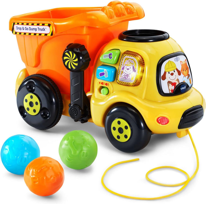 Drop and Go Dump Truck, Yellow