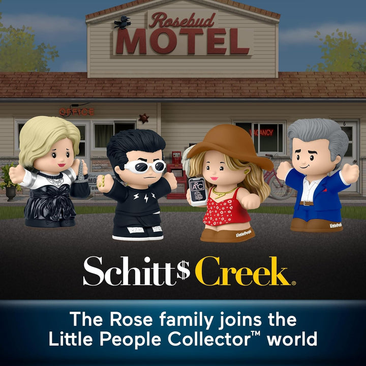 Schitt’S Creek TV Series Special Edition Set for Adults & Fans, 4 Figures in Display Package