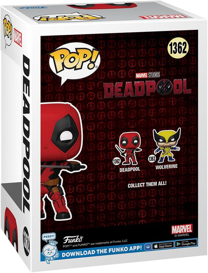 POP! Marvel: Deadpool & Wolverine - Deadpool - Collectable Vinyl Figure - Gift Idea - Official Merchandise - for Kids & Adults - Movies Fans - Model Figure for Collectors and Display