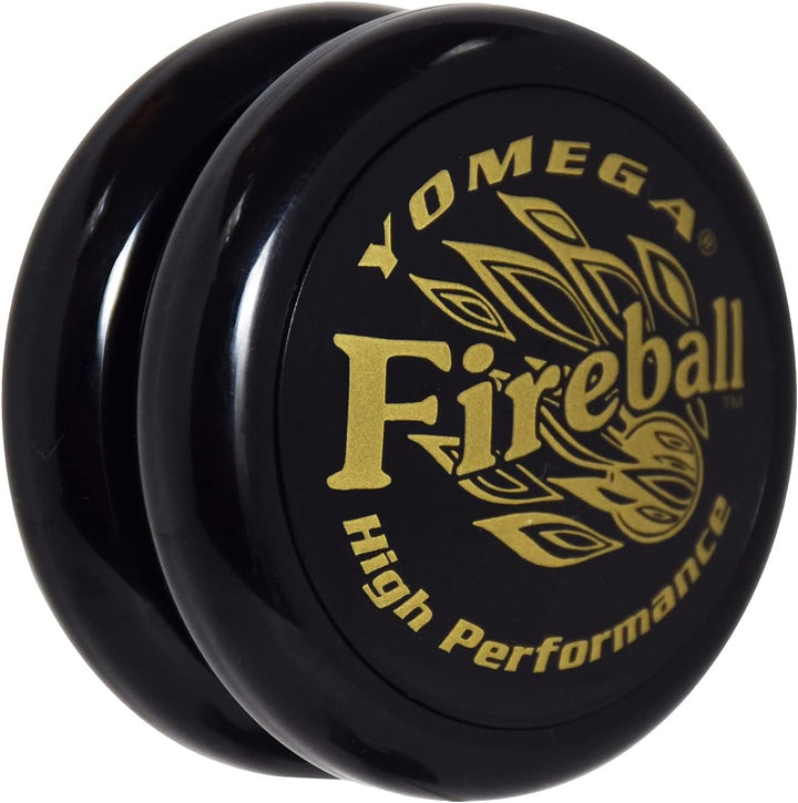 Fireball Yoyo -HIGH Performance Responsive Transaxle Yoyo, Great for String Tricks for Advance Players to Perform like Pros + Extra 2 Yo Yo Strings & 3 Month Warranty (Red/Black)