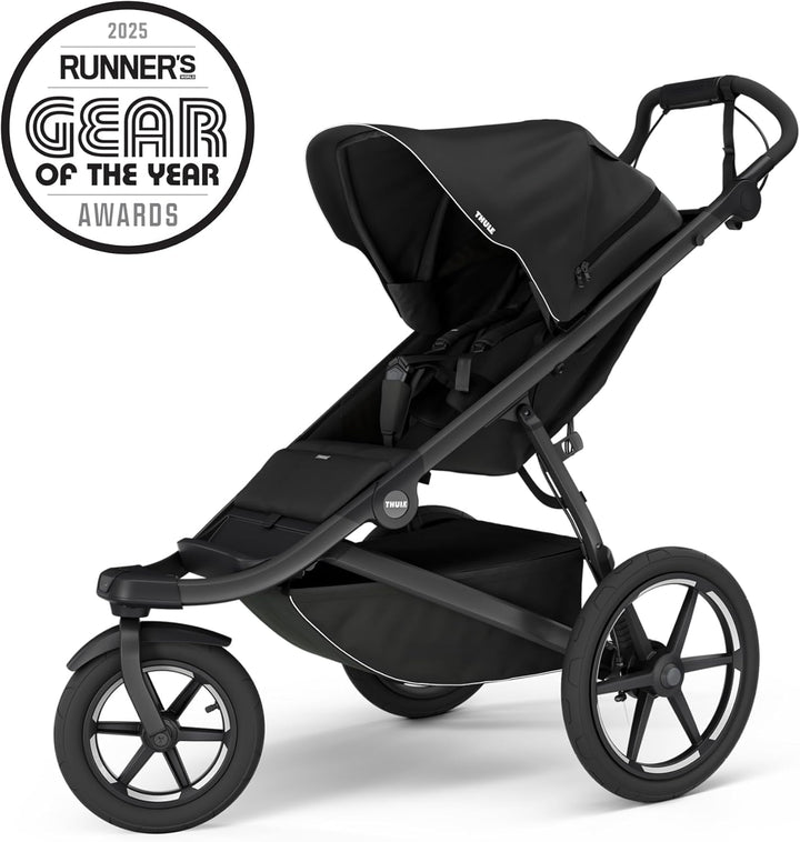 Urban Glide 3 Single Child All-Terrain Stroller, Full-Suspension System, Air-Filled Tires, Upright Seat with Adjustable Recline and Built-In Legrest