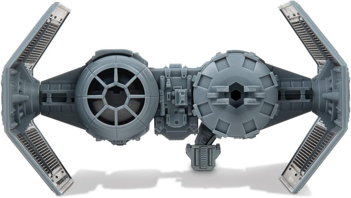 Star Wars Micro Galaxy Squadron TIE Bomber - 5-Inch Starfighter Class Vehicle with 1-Inch TIE Pilot Micro Figure Accessory