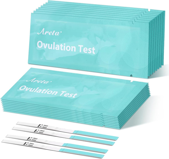 Ovulation Test Strips Kit: 30 Tests | Accurate & Reliable for Women | Fast & Convenient Fertility Tracking | High Accuracy Ovulation Test Kit
