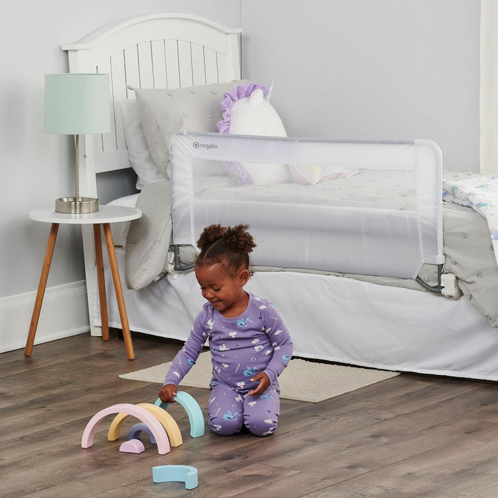Swing down Bed Rail Guard, with Reinforced Anchor Safety System