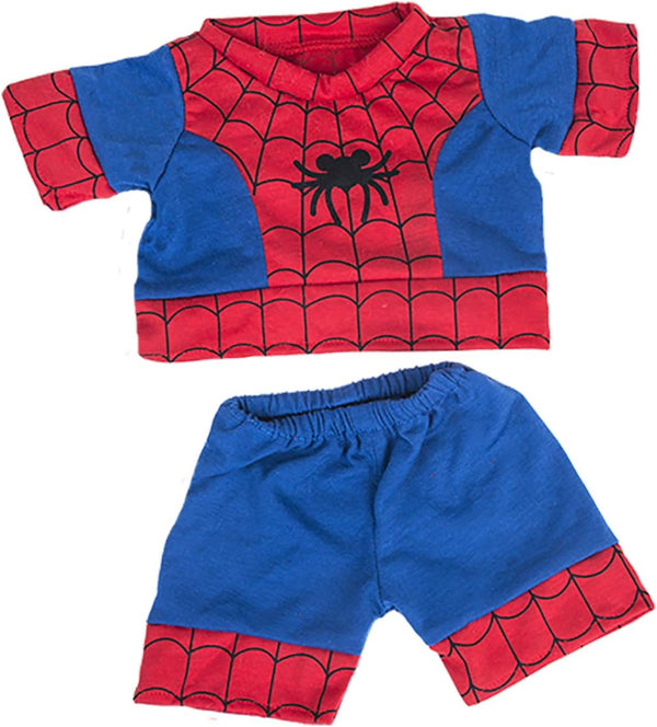 Spiderbear Pj'S Outfit Teddy Bear Clothes Fits Most 14" - 18" Build-A-Bear and Make Your Own Stuffed Animals