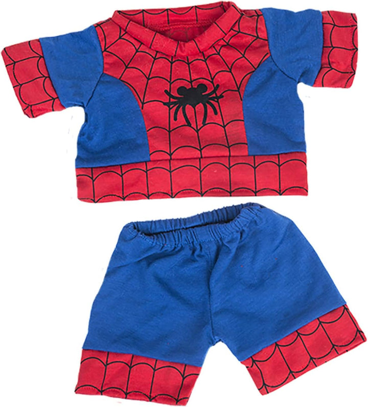 Spiderbear Pj'S Outfit Teddy Bear Clothes Fits Most 14" - 18" Build-A-Bear and Make Your Own Stuffed Animals