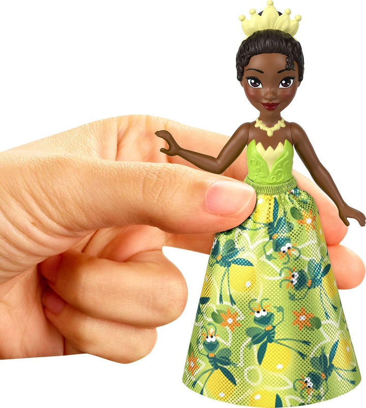 Disney Princess & Friends Set with 5 Posable Small Dolls in Removable Skirts or Pants & 5 Friend Figures, Inspired by the Disney Movies