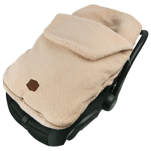 Cole Bundle Me Winter Baby Car Seat Cover and Bunting Bag - Sherpa Lined Infant Car Seat and Baby Carrier Cover - Cozy Winter Baby Car Seat Covers - Original Shearling