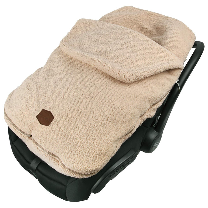 Cole Bundle Me Winter Baby Car Seat Cover and Bunting Bag - Sherpa Lined Infant Car Seat and Baby Carrier Cover - Cozy Winter Baby Car Seat Covers - Original Shearling