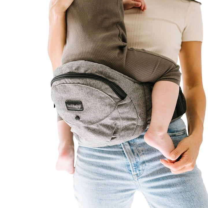 the Original Premium Quality Hip Seat Carrier – Safety-Certified Baby & Toddler Carrier with Secure Safety Buckles, No-Flimsy-Foam Design, Storage Pockets & Nursing Pillow. 0–3 Yrs