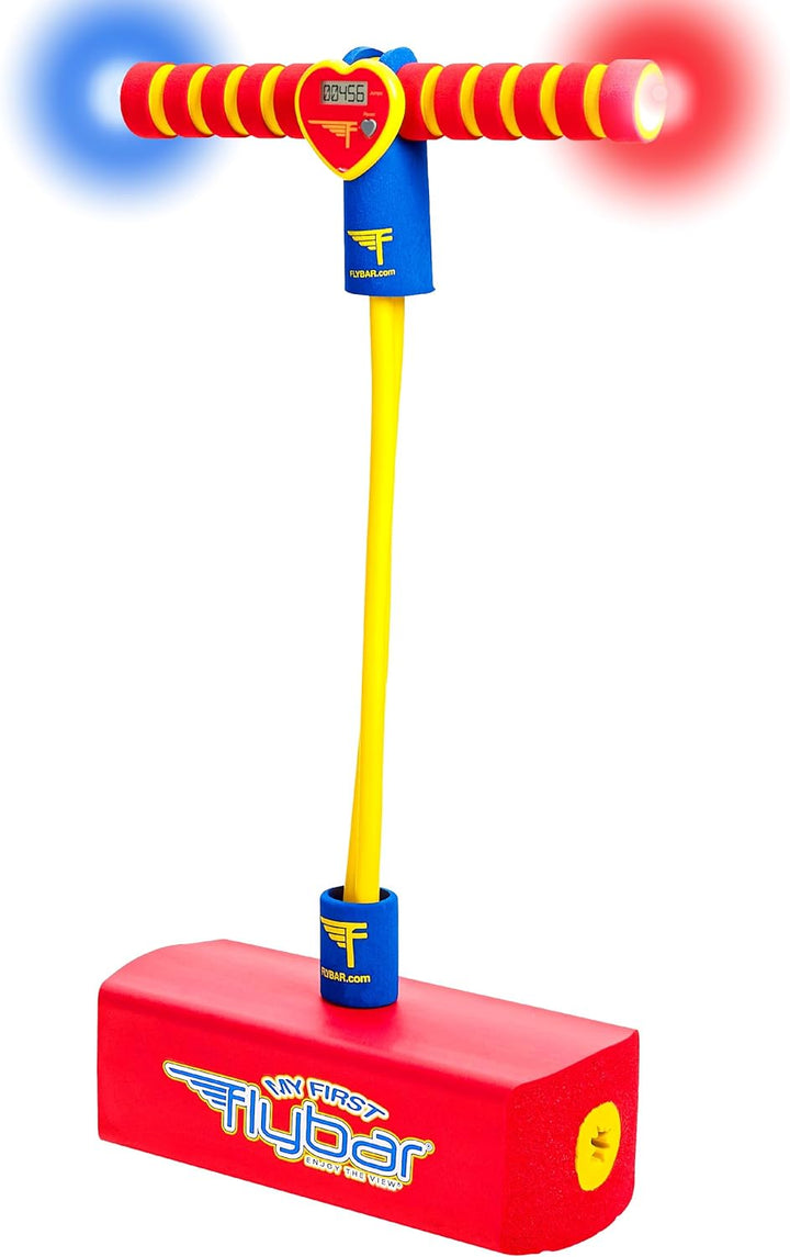 My First Foam Pogo Jumper for Kids Fun and Safe Pogo Stick for Toddlers, Durable Foam and Bungee Jumper for Ages 3 and Up, Supports up to 250Lbs