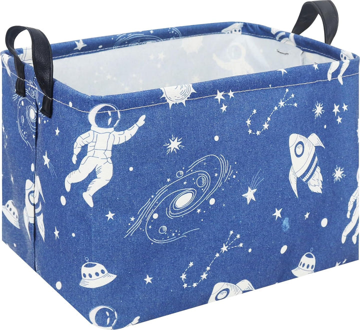 Rectangular Storage Basket, Books Box, Gift Basket, Room Decor(Animal)