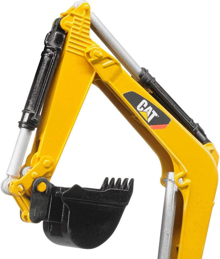 Toys - Construction Realistic CAT Mini Excavator Vehicle with Rotatable Cab and Removeable Shovel - Ages 3+