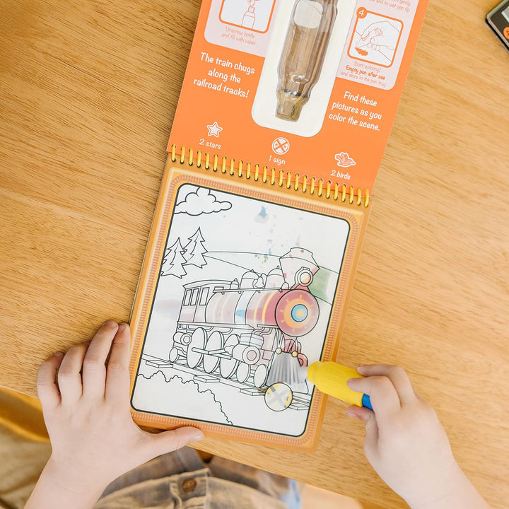 on the Go Water Wow! Reusable Water-Reveal Activity Pad - Vehicles - FSC Certified
