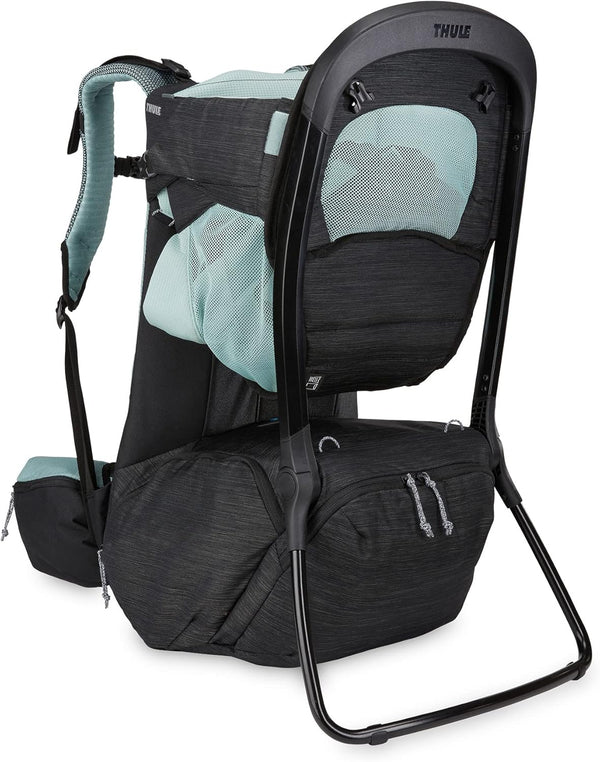 Sapling Child Carrier Backpack - Machine Washable Seat - Self-Standing Frame - Adjustable Padded Straps for Parents - Ergonomic Seat with Under-Leg Support for Child - UPF 50 Sunshade