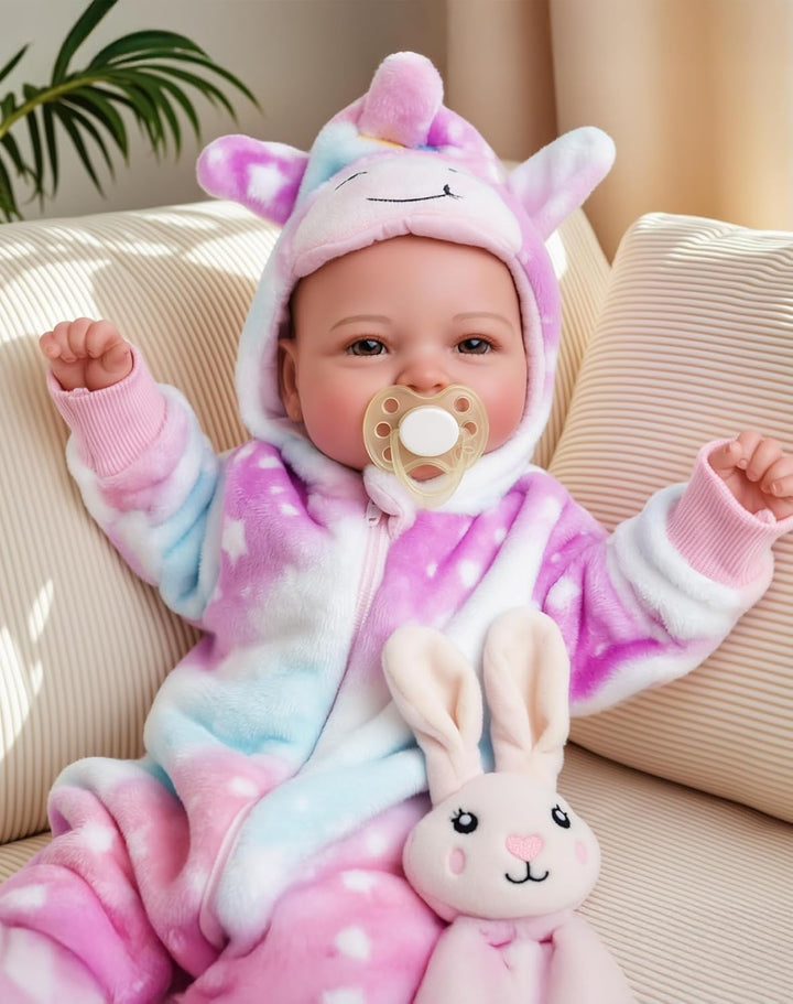 Baby Dolls, 17Inch Large Realistic Cute Soft Body Baby Doll Real Life Baby Dolls with Accessories for 3+ Year Old Girls Gifts, Pretend Play, Collection