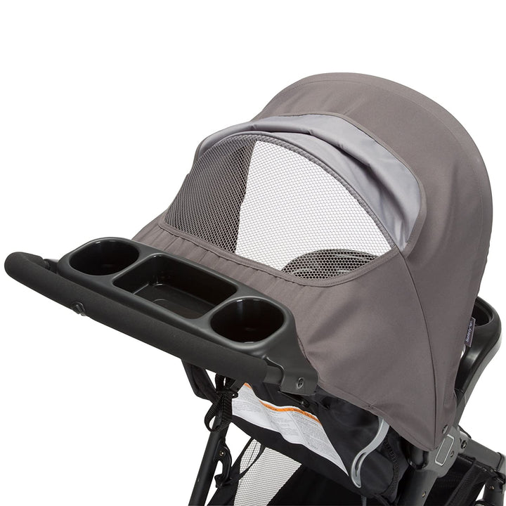 Smooth Ride Travel System Stroller and Car Seat Onboard™ FLX - Efficient Infant Car Seat Stroller and Infant Car Seat and Stroller Combo, Monument