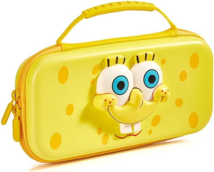 the Grinch Christmas Hard Shell Travel Case for Nintendo Switch and OLED Model Console - Fits 10 Games and Switch Accessories