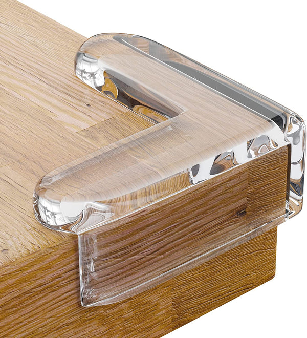 Corner Protector Guards - Furniture Edge Safety Bumpers - Baby Proof Bumper & Cushion to Cover Sharp Furniture & Table Edges - Clear & Transparent - (12 Pack)