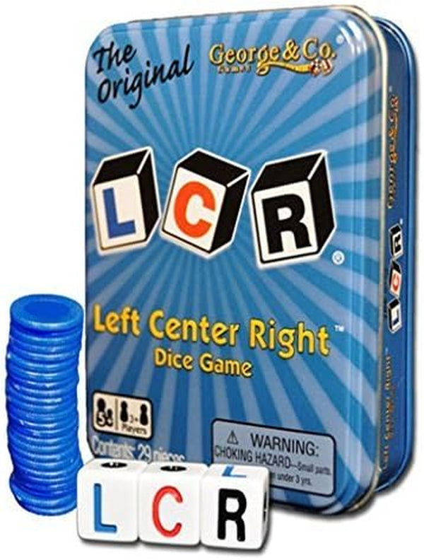 Left Center Right Blue TIN