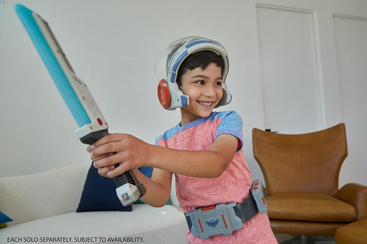 Disney and Pixar Lightyear Role Play Toy, Space Ranger Training Visor, Movie-Inspired Purple White Red Costume Headgear