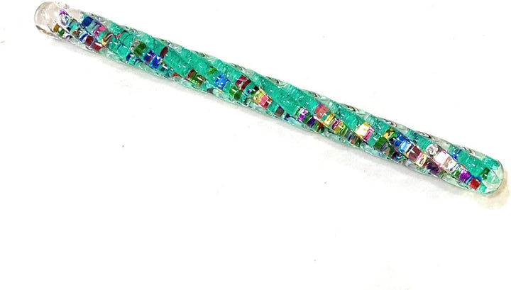 Mini Spiral Glitter Wands (6.5 Inches) Complete Gift Set Party Pack- 6 Pack