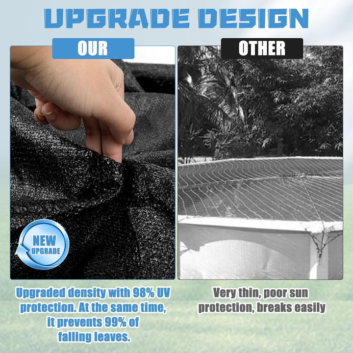 Trampoline Top Shade Cover, Thickened 14Ft Soft Outdoor Trampoline Sun Protection Cover